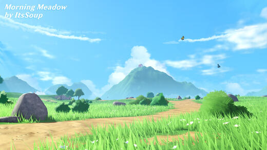 Morning Meadow Angle 3/4